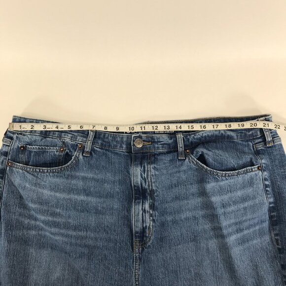 Torrid High Rise Straight Cargo Jean Women's Plus Size 24 Vintage Stretch Casual - Picture 7 of 15